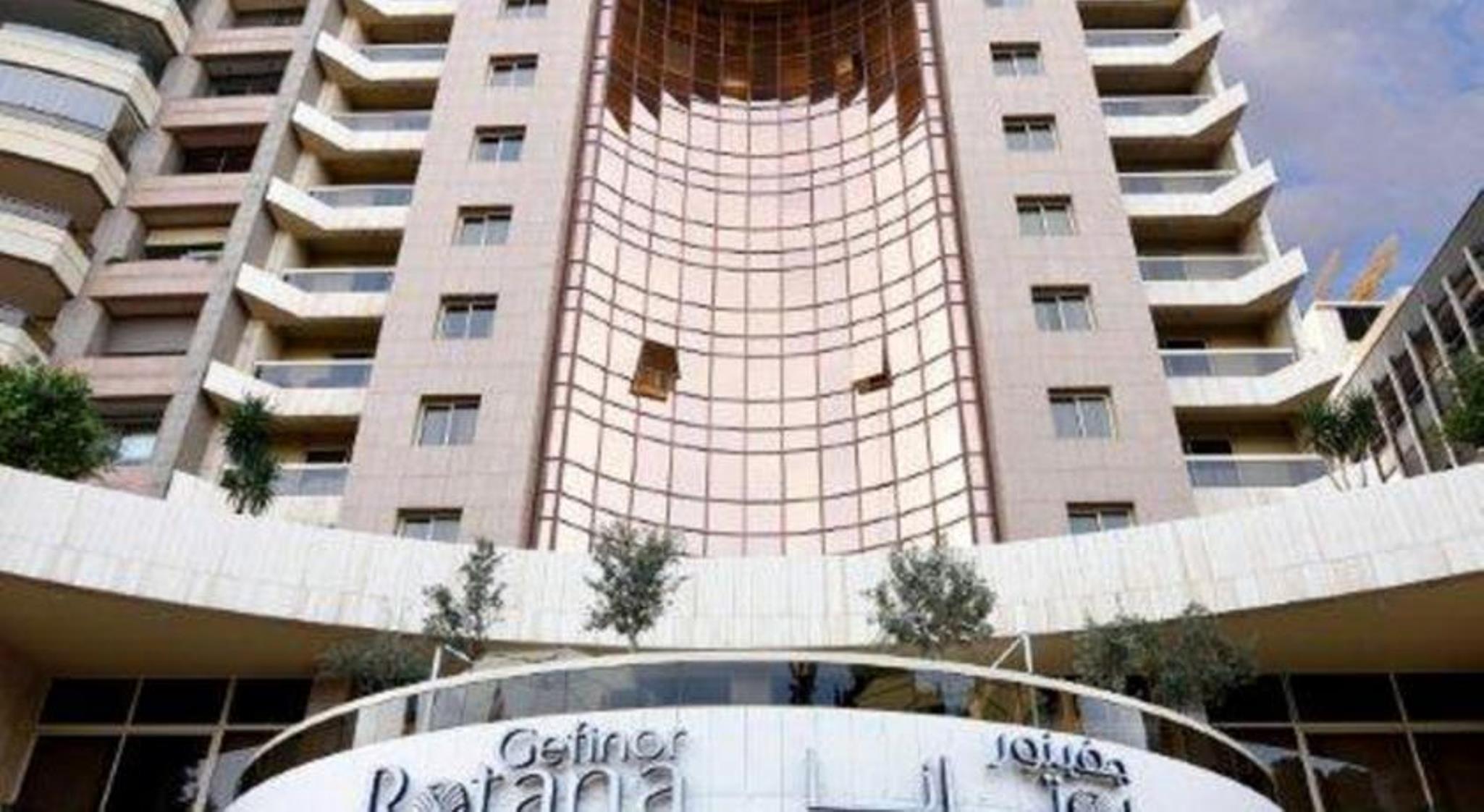 Gefinor Rotana - Beirut Ξενοδοχείο Εξωτερικό φωτογραφία The hotel's entrance